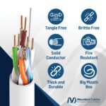 High-Performance Cat6a Riser Copper Cable – 1000ft Bulk Spool - Image 4