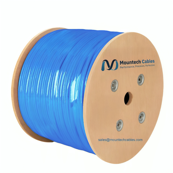 High-Performance Cat6a Riser Copper Cable – 1000ft Bulk Spool - Image 2